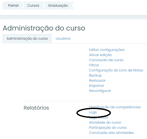 Relatório Logs