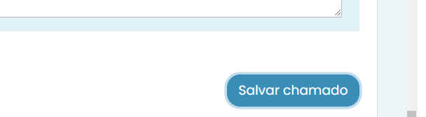 Inserir e salvar os dados do chamado